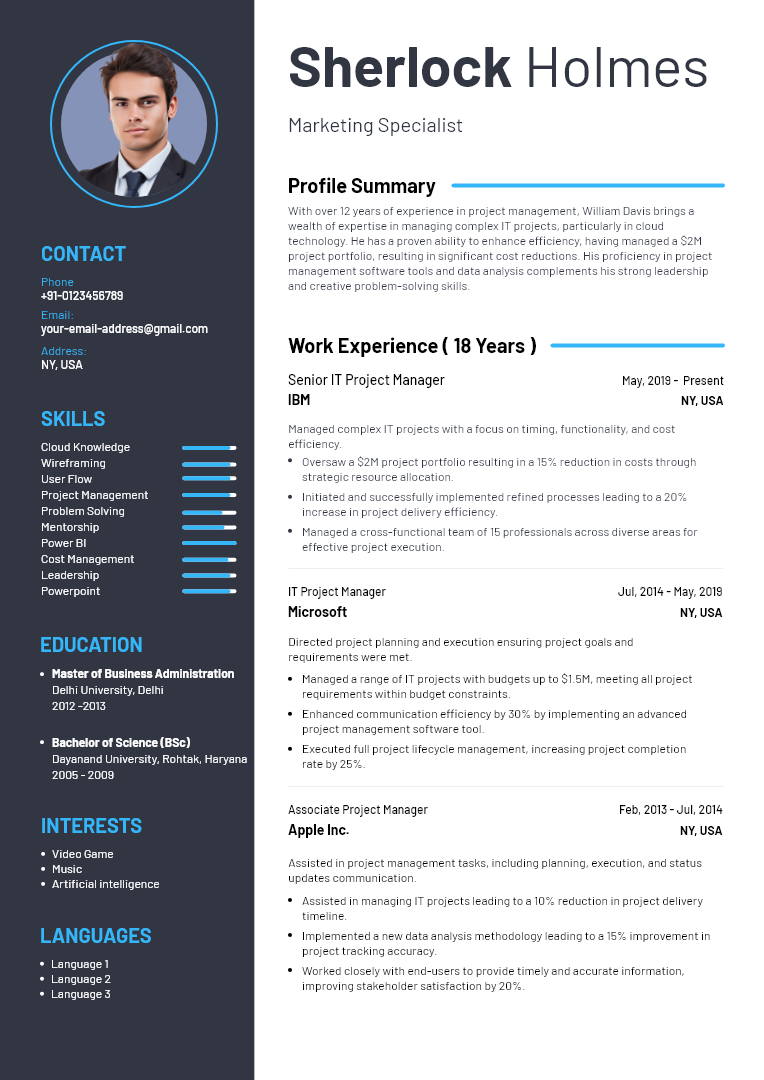 Resume Template 2